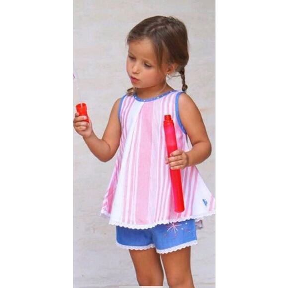 Well Dressed Wolf Fireworks Tunic Set Size 6 - Picture 3 of 8